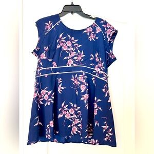 Motherhood Maternity Floral Blouse Size Medium